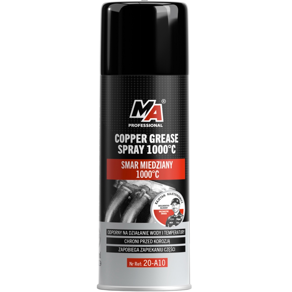 MA PROFESSIONAL Smar Miedziowy 1000°C 400 ml spray Hurtownia Sklep Tarnow MA PROFESSIONAL Smar Miedziowy 1000°C 400 ml spray