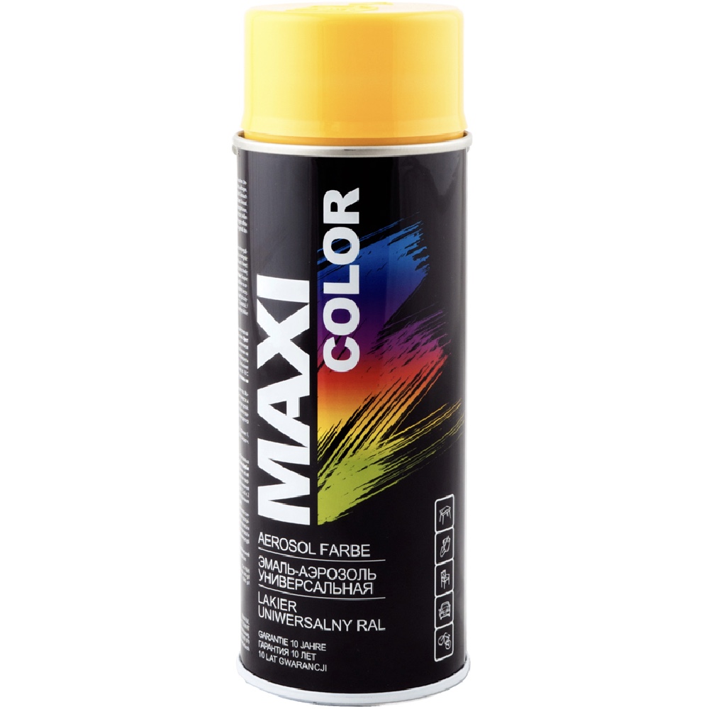 MAXI COLOR Lakier RAL 1018 400ml spray