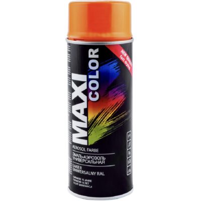 MAXI COLOR Lakier RAL 2004 400ml spray pomarańczowy