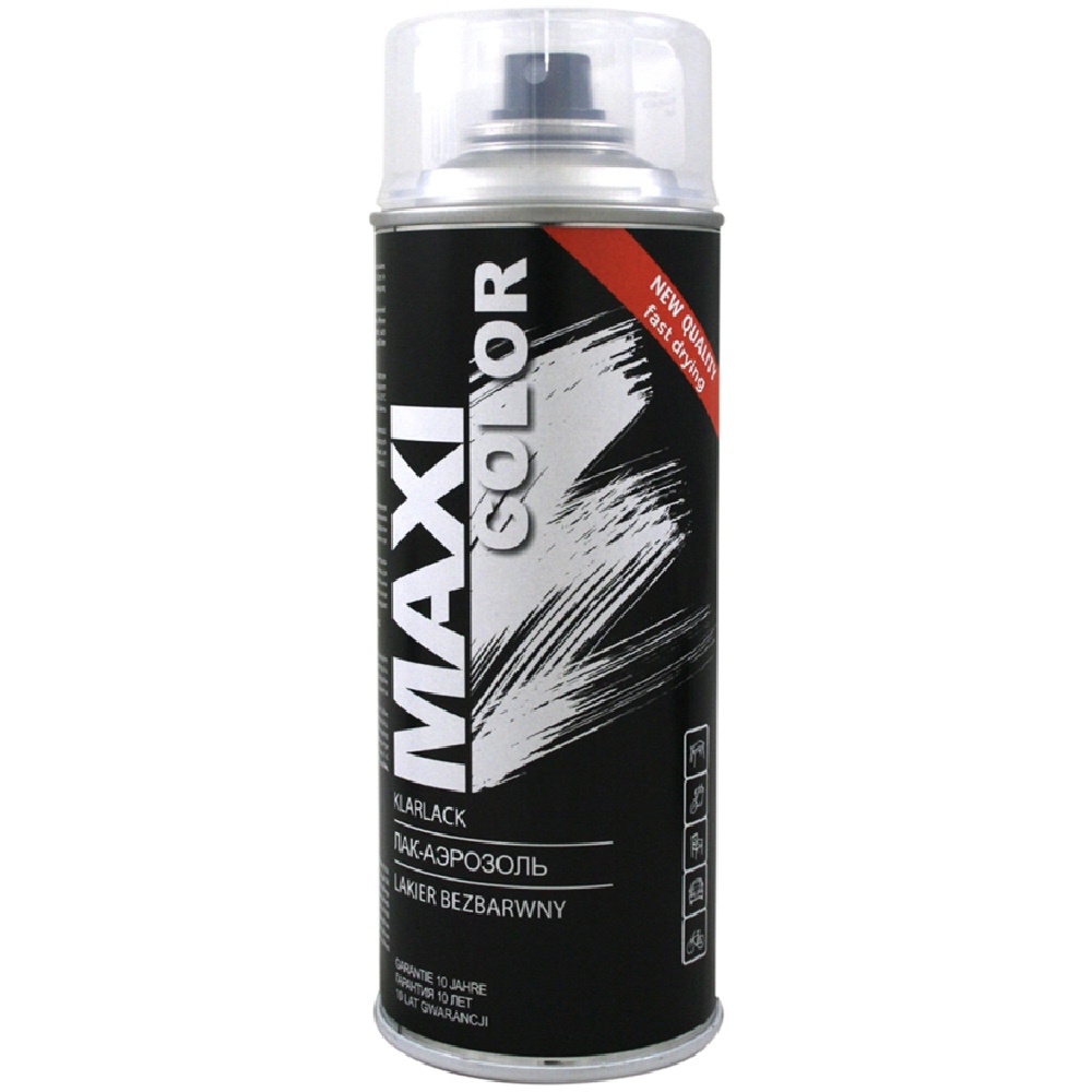MAXI COLOR Lakier bezbarwny połysk 400ml spray