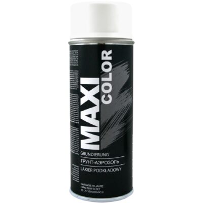 MAXI COLOR Lakier podkładowy biały 400ml spray