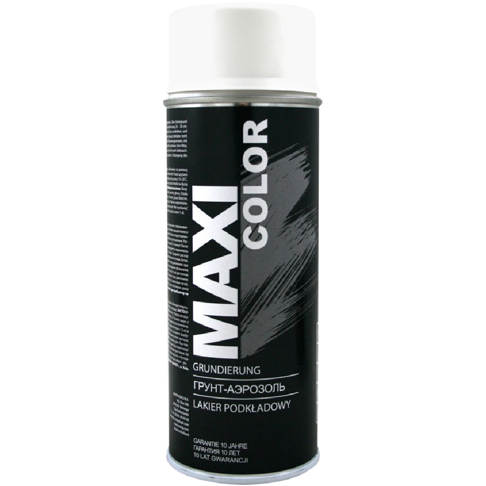 MAXI COLOR Lakier podkładowy biały 400ml spray