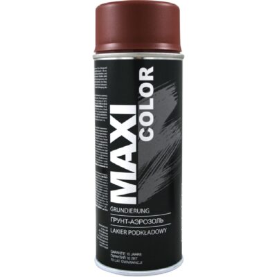 MAXI COLOR Lakier podkładowy czerwony 400ml spray