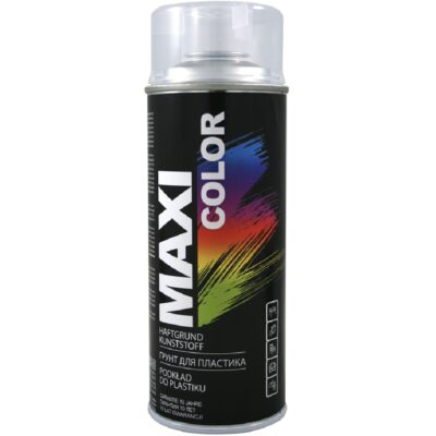 MAXI COLOR Lakier podkładowy do plastiku 400ml spray