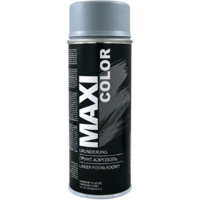 MAXI COLOR Lakier podkładowy szary 400ml spray
