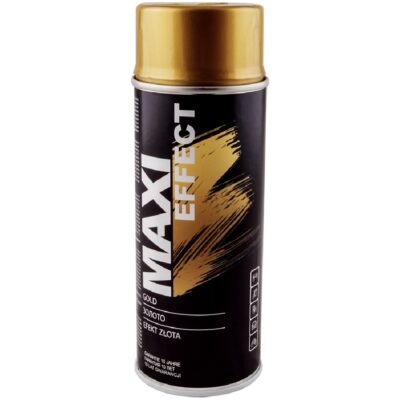 MAXI EFFECT Lakier goldbronze efekt złota połysk 400ml spray