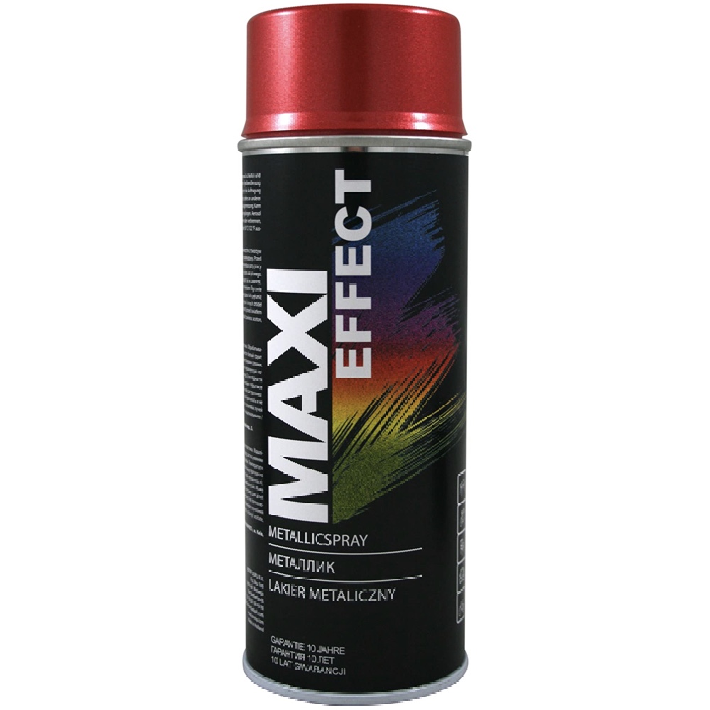 MAXI EFFECT Lakier metalik czerwony 400ml spray Hurtownia Sklep Tarnow MAXI EFFECT Lakier metalik czerwony 400ml spray