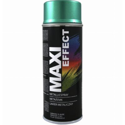 MAXI EFFECT Lakier metalik zielony 400ml spray