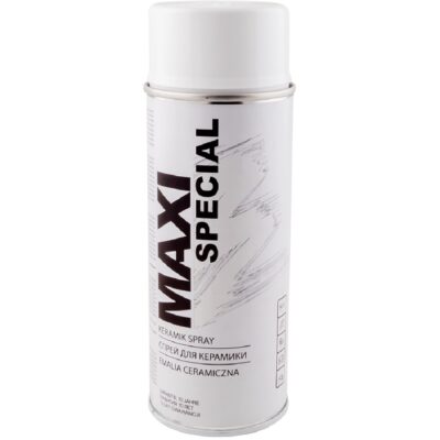 MAXI SPECIAL Lakier ceramiczny emalia RAL 9003 400ml spray