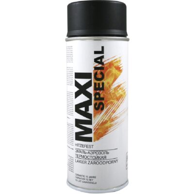 MAXI SPECIAL Lakier żaroodporny czarny 400ml spray