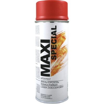 MAXI SPECIAL Lakier żaroodporny czerwony 400ml spray