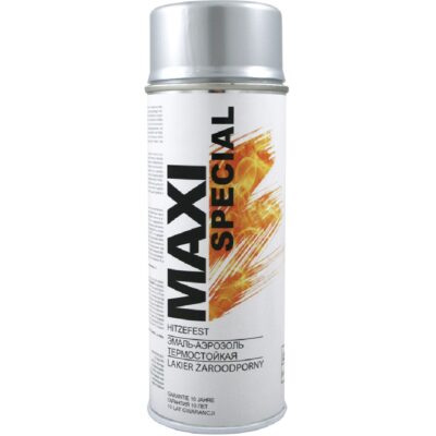 MAXI SPECIAL Lakier żaroodporny srebrny 400ml spray