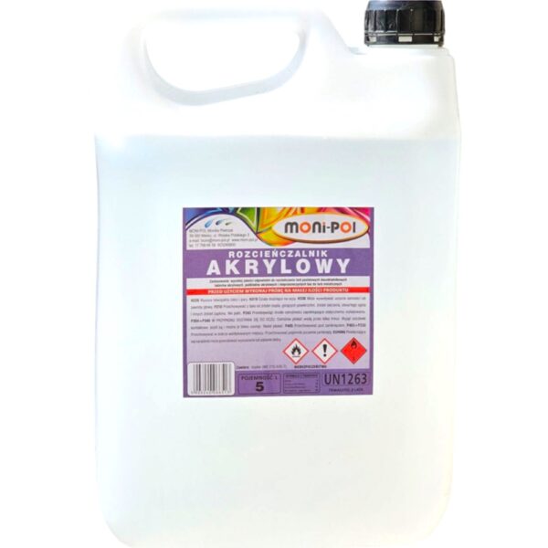 MONI-POL Rozcieńczalnik Akrylowy 5L