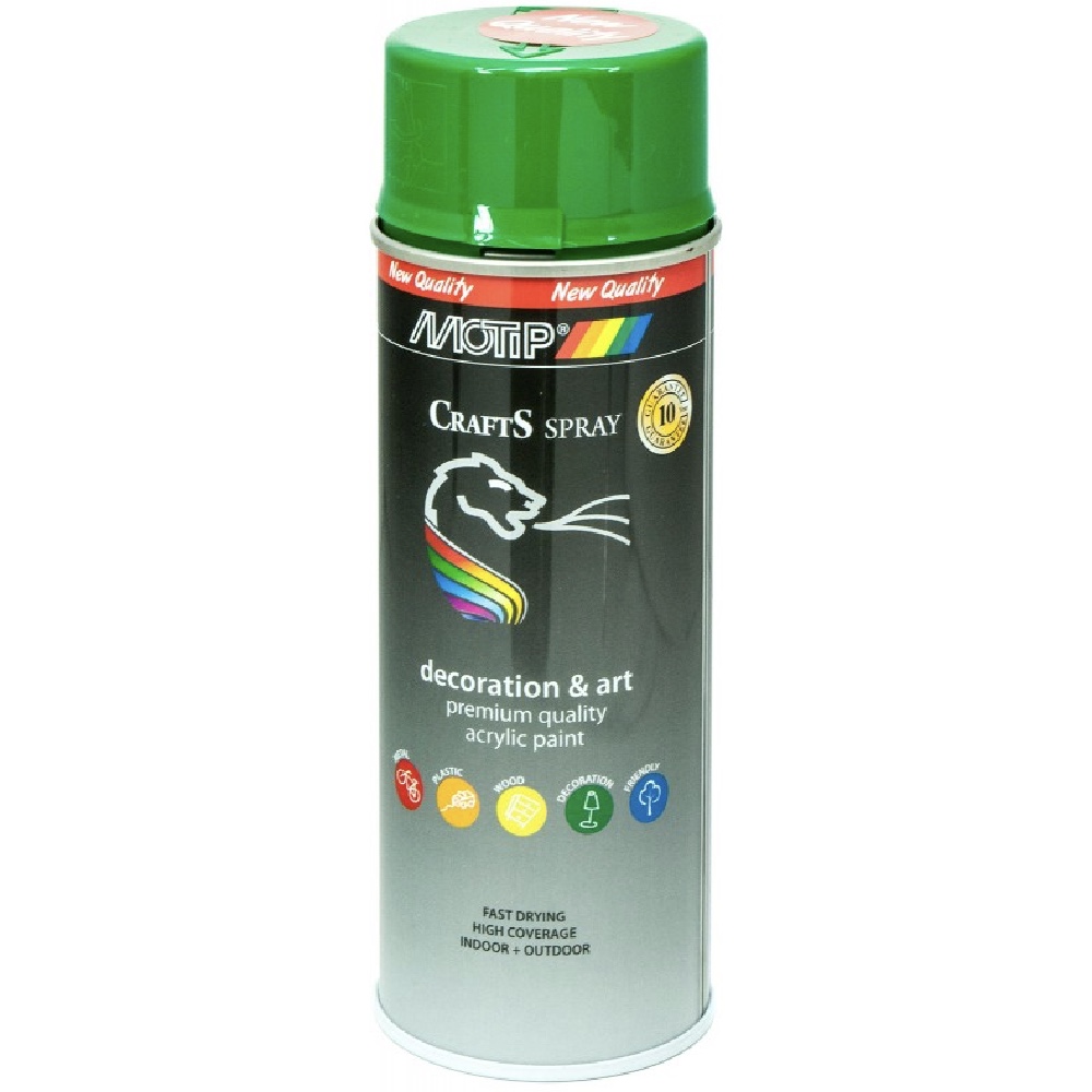 MOTIP Crafts RAL 6029 spray Lakier akrylowy zielony Hurtownia Sklep Tarnow MOTIP Crafts RAL 6029 spray Lakier akrylowy zielony