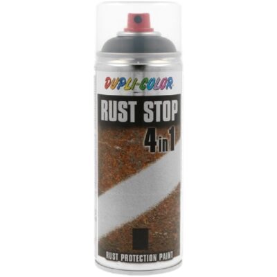 MOTIP RUST STOP Lakier antykorozyjny IRON MICA czarny 400ml spray
