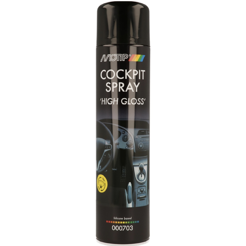 MOTIP Kokpit blyszczacy 600ml spray Car Care Hurtownia Sklep Tarnow MOTIP Kokpit błyszczący 600ml spray Car Care