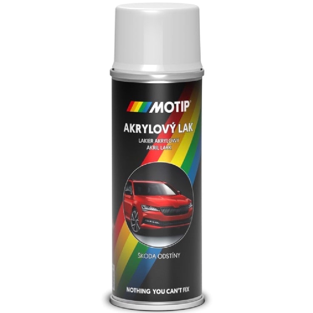 MOTIP Lakier SKODA AC1000 biala kredowa 150ml spray Hurtownia Sklep Tarnow MOTIP Lakier SKODA AC1000 biała kredowa 150ml spray