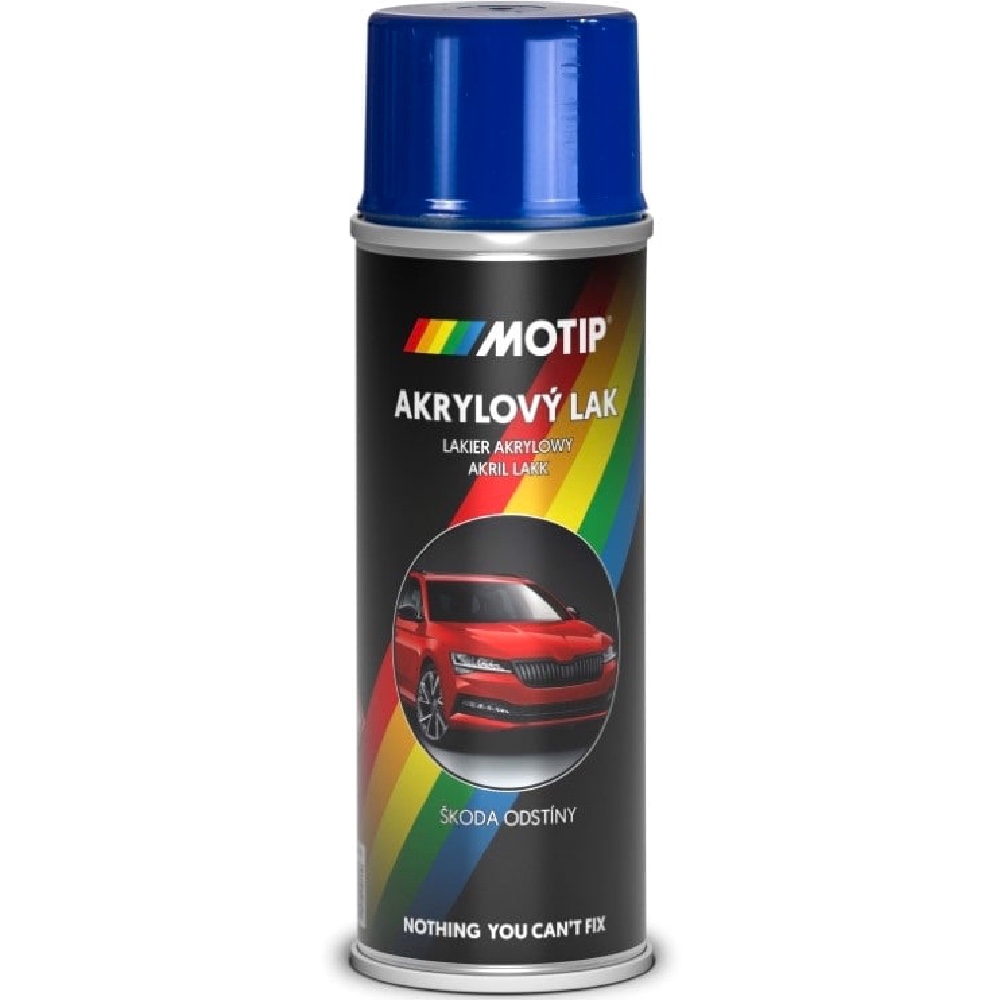 MOTIP Lakier SKODA AC4590 niebieski dynamik 200ml spray Hurtownia Sklep Tarnow MOTIP Lakier SKODA AC4590 niebieski dynamik 200ml spray