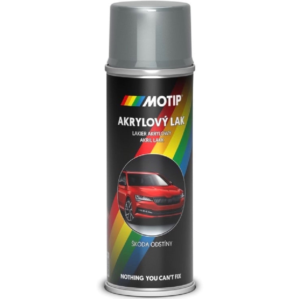 MOTIP Lakier SKODA AC9151 szary metalik 200ml spray Hurtownia Sklep Tarnow MOTIP Lakier SKODA AC9151 szary metalik 200ml spray