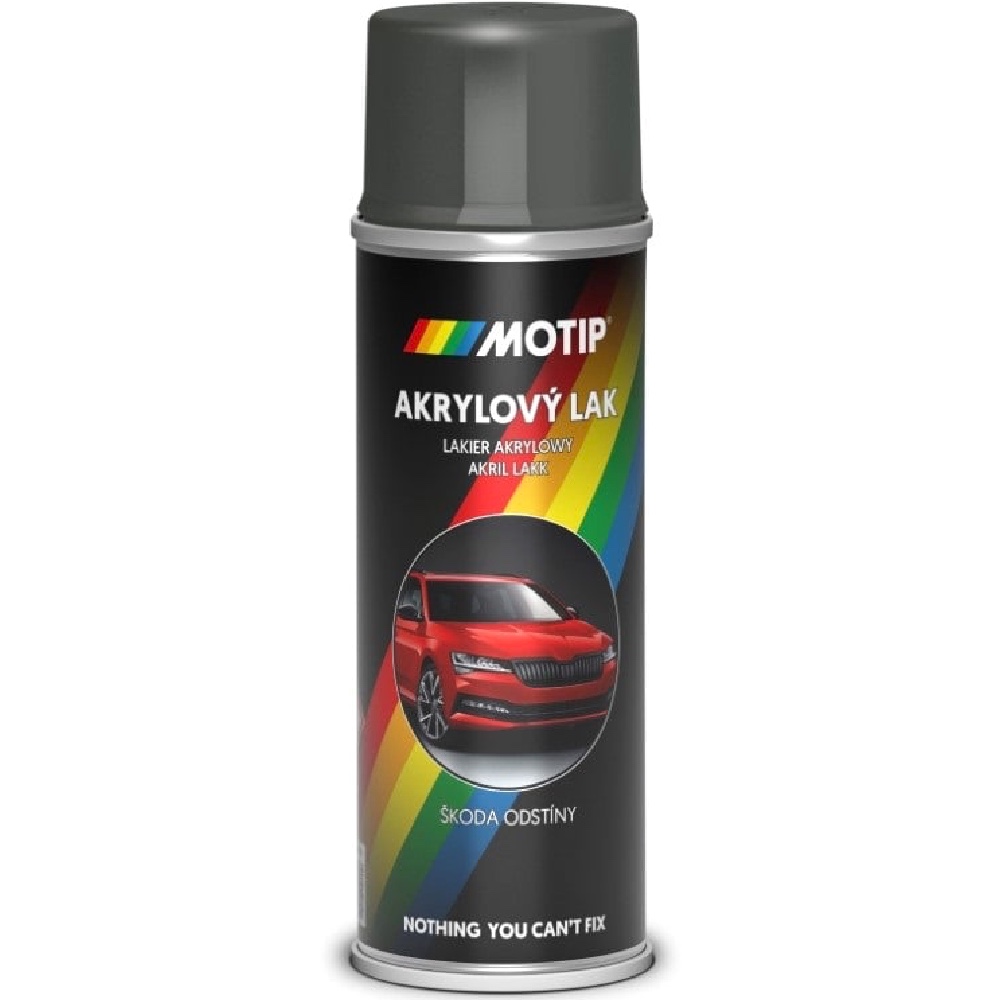 MOTIP Lakier SKODA AC9157 szara stalowa metalik 200ml spray