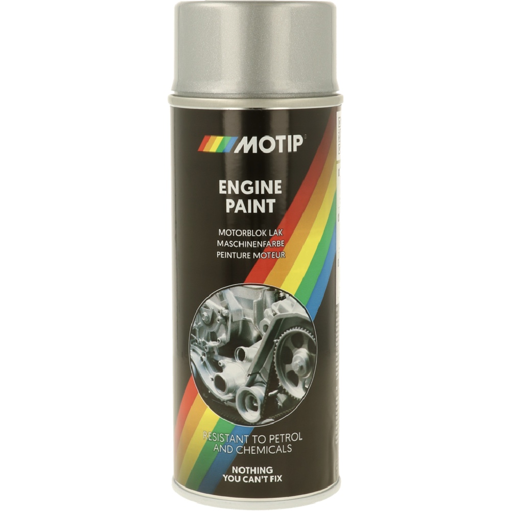 MOTIP Lakier do silnika srebrny 400ml spray wysokotemperaturowy Hurtownia Sklep Tarnow MOTIP Lakier do silnika srebrny 400ml spray wysokotemperaturowy
