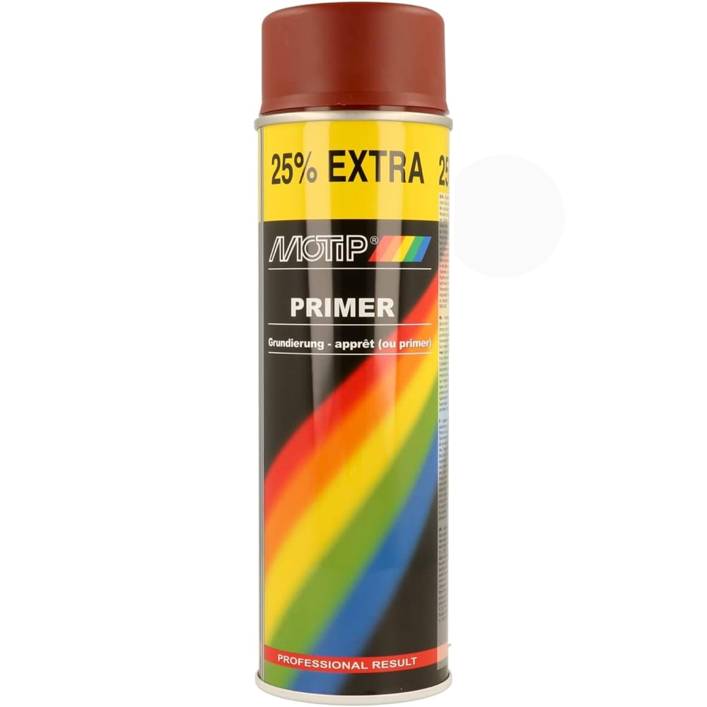 MOTIP Lakier podkladowy czerwony 500ml spray Hurtownia Sklep Tarnow MOTIP Lakier podkładowy czerwony 500ml spray