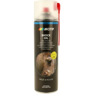 MOTIP Shock Oil 500 ml Środek zmrażający zardzewiałe części w sprayu