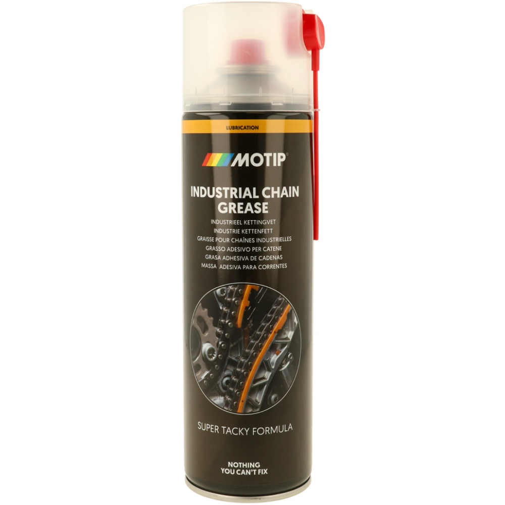 MOTIP Smar do lancuchow przemyslowych spray 500 ml Hurtownia Sklep Tarnow MOTIP Smar do łańcuchów przemysłowych w sprayu 500 ml