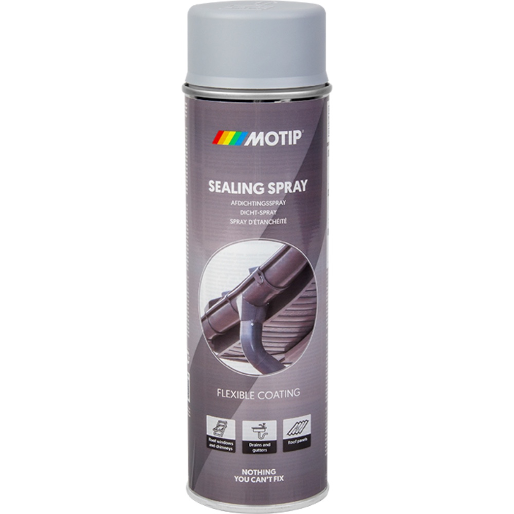MOTIP Spray uszczelniajacy szary matowy 500ml Hurtownia Sklep Tarnow MOTIP Spray uszczelniający szary matowy 500ml