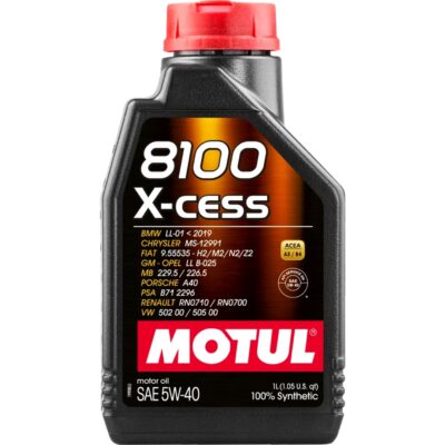 MOTUL 8100 5W40 X-CESS A3/B4 1L Olej silnikowy syntetyczny
