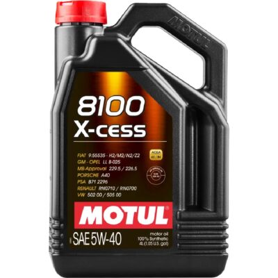 MOTUL 8100 X-CESS 5W40 4L Olej silnikowy syntetyczny