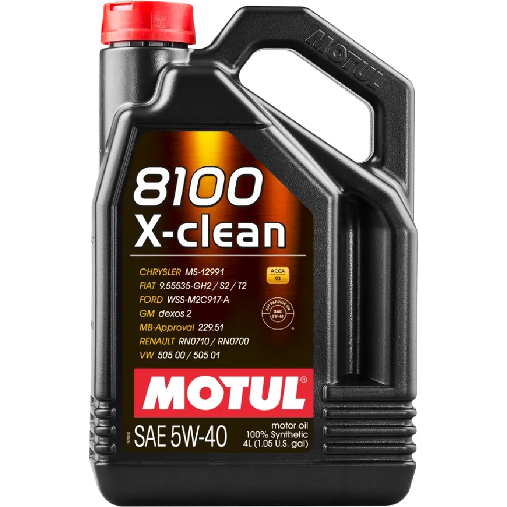 MOTUL 8100 X-CLEAN 5W40 4L C3 Olej silnikowy syntetyczny