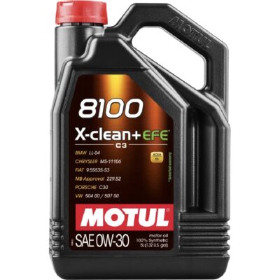 MOTUL 8100 X-CLEAN+ EFE 0W30 5L Olej silnikowy