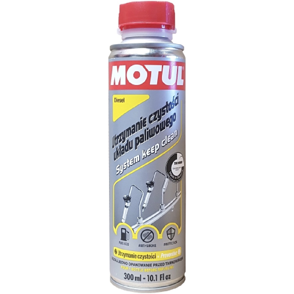 MOTUL Diesel System Keep Clean 300ml Czyści układ paliwowy, pompę, wtryski