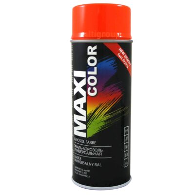 MOTIP MAXI COLOR RAL 2004 – Lakier nitrocelulozowy, pomarańczowy 400 ml