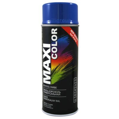 MAXI COLOR RAL 5010 Lakier nitrocelulozowy niebieski spray 400 ml
