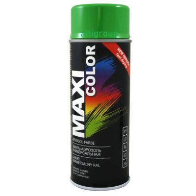 Lakier RAL 6018 zielony 400ml. MAXI COLOR