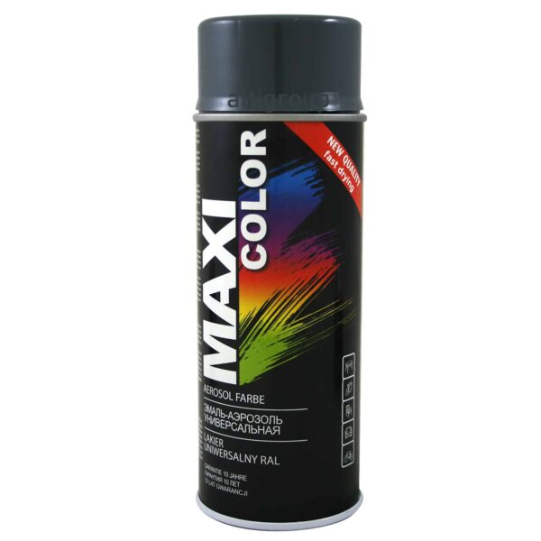 MX7011zw MOTIP MAXI COLOR RAL 7011- Lakier nitrocelulozowy, szary 400 ml