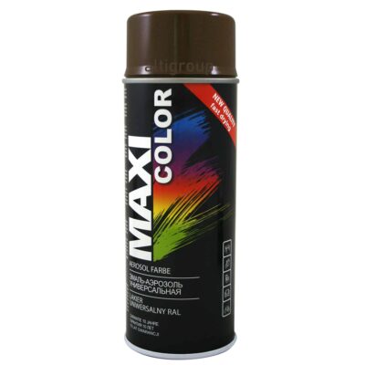 MOTIP MAXI COLOR RAL 8019 - Lakier nitrocelulozowy, brązowy 400 ml