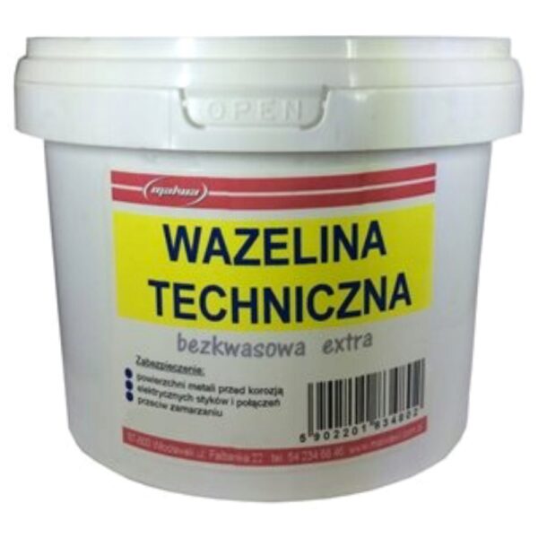 Malwa Wazelina techniczna bezkwasowa 0,9 kg