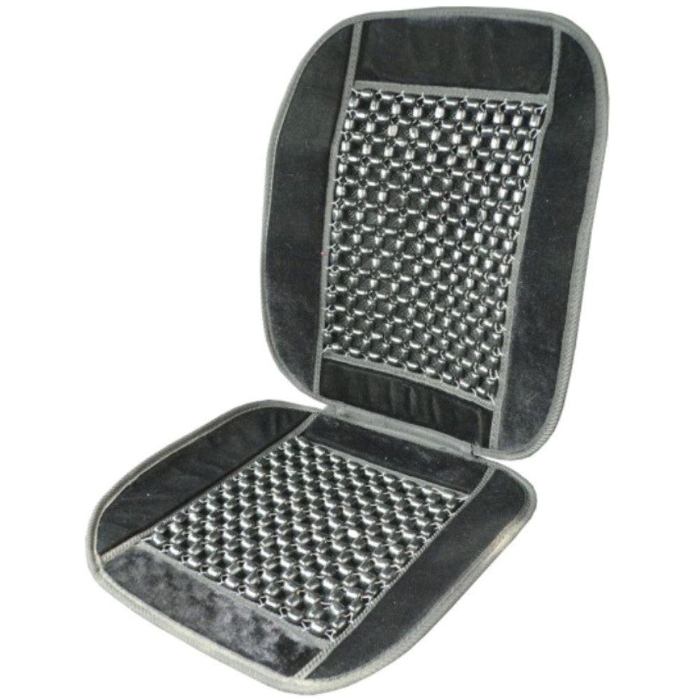 Mata kulkowa na siedzenie do auta Hurtownia Sklep Tarnow Mata kulkowa koralik + welur