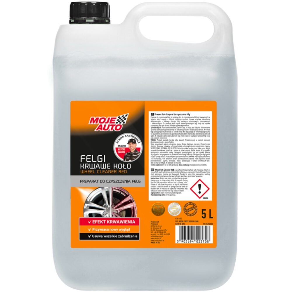 Moje Auto Detailer Preparat do mycia felg Krwawe Kolo 5L Hurtownia Sklep Tarnow e1729455928687 Moje Auto Detailer Preparat do mycia felg Krwawe Koło 5L