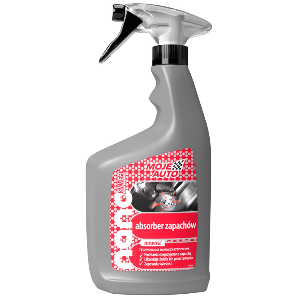 Moje Auto Nano Silver Absorber zapachow 650 ml DEZODORYZACJA Hurtownia Sklep Tarnow Moje Auto Nano Silver Absorber zapachów 650 ml DEZODORYZACJA