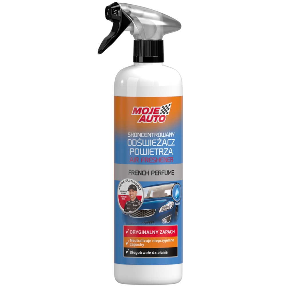 Moje Auto Skoncentrowany odswiezacz powietrza 500 ml SWIEZY Hurtownia Sklep Tarnow Moje Auto Skoncentrowany odświeżacz powietrza 500 ml ŚWIEŻY