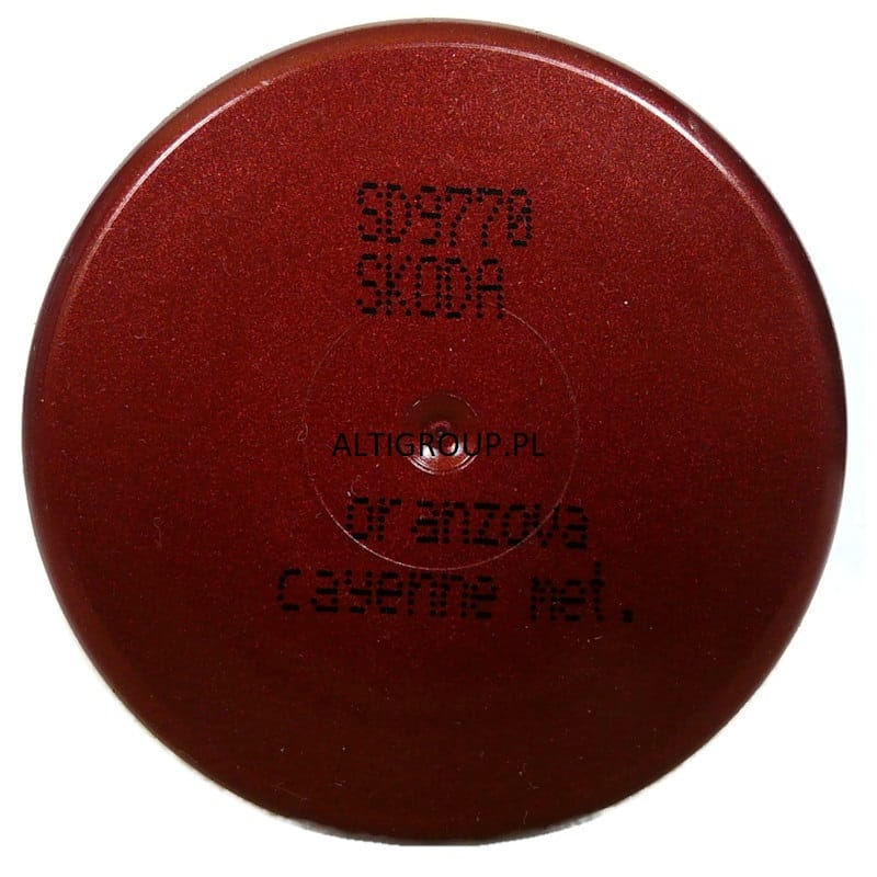 Motip skoda 9770 nakretkajpg Lakier SKODA SD9770 pomarańczowy cayenne 150 ml - obrazek 2