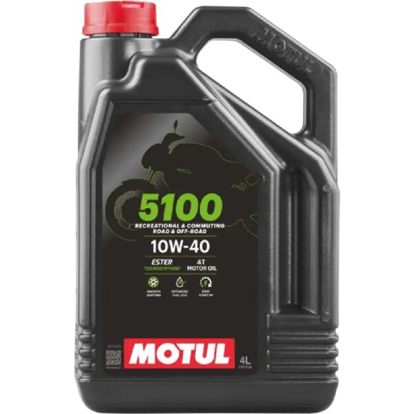 Motul 5100 4T 10W40 4L ESTER Olej półsyntetyczny motocykl cross quad