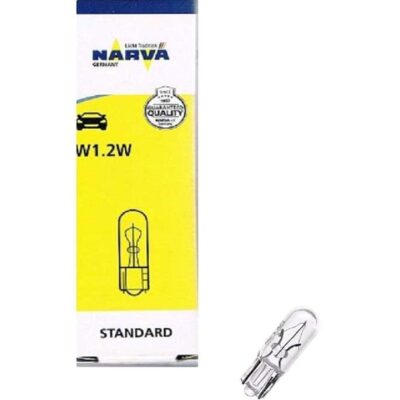 NARVA Żarówka 12V 1,2W całoszklana
