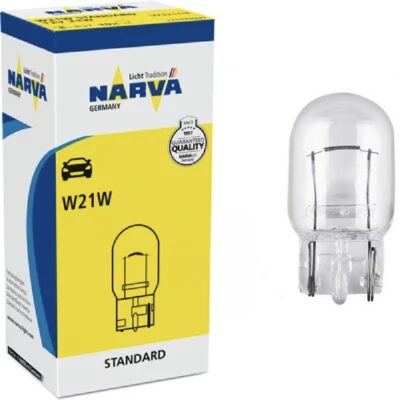 NARVA Żarówka 12V 21W T20q BC W21W
