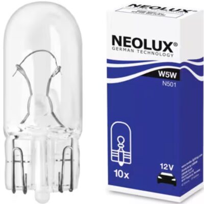 NEOLUX Żarówka 12V 5W W2,1x9,5d W5W 1szt.