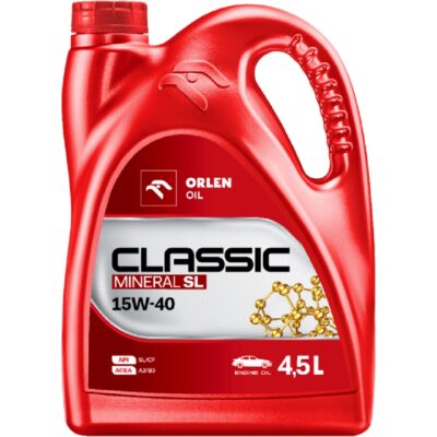 ORLEN OIL Classic Mineral 15W40 4,5L Olej silnikowy mineralny